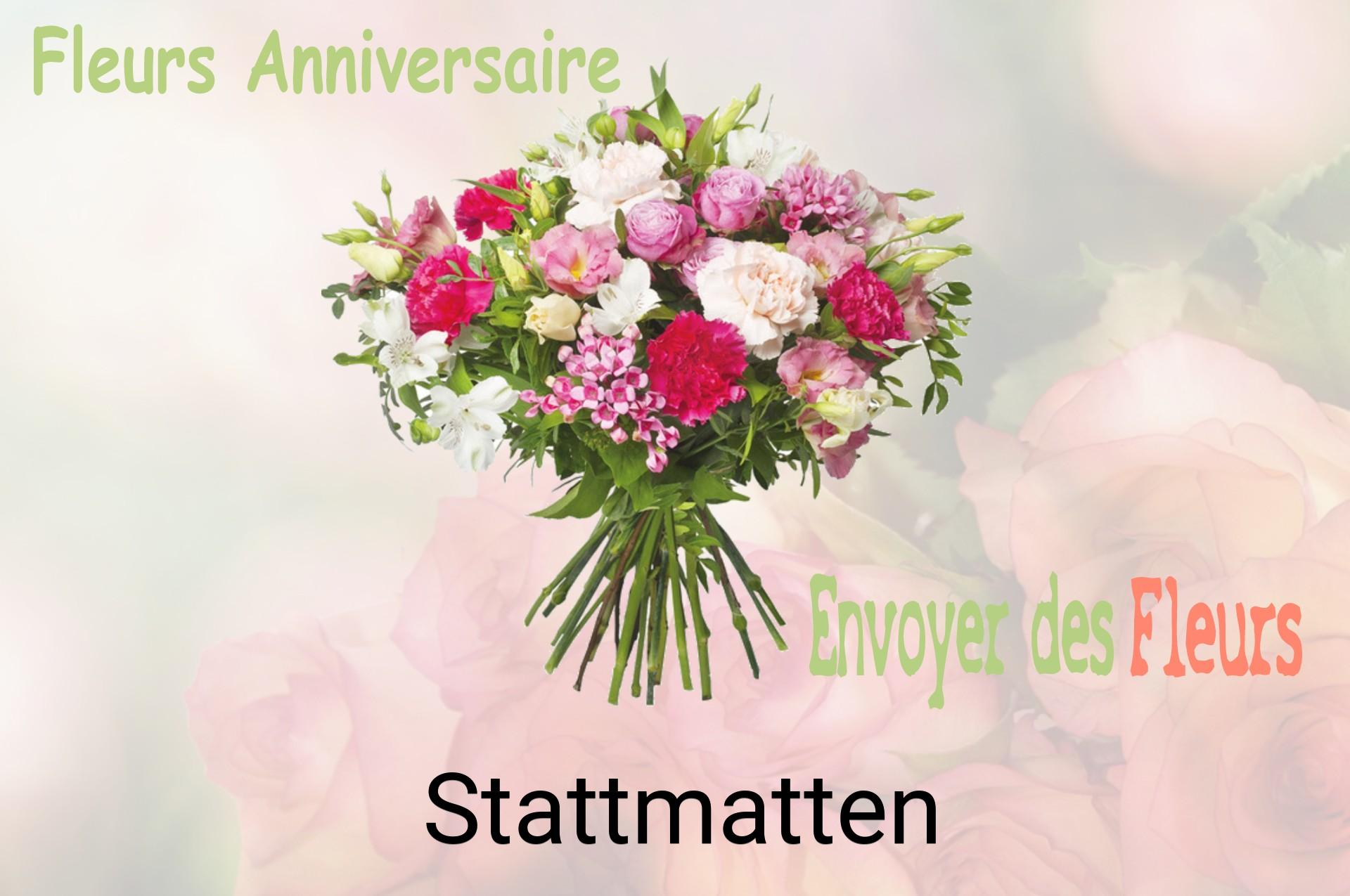 Bouquet de fleurs d’anniversaire livré à Stattmatten